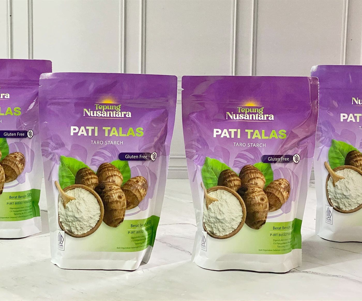 Pati Talas kemasan pouch